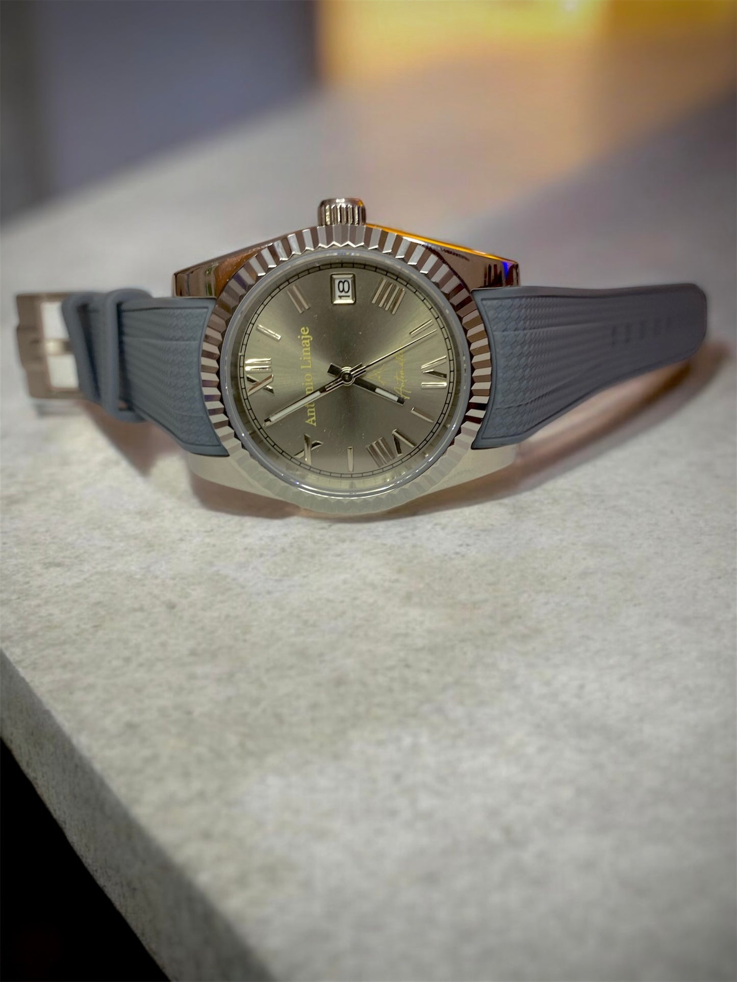 Gray diving strap